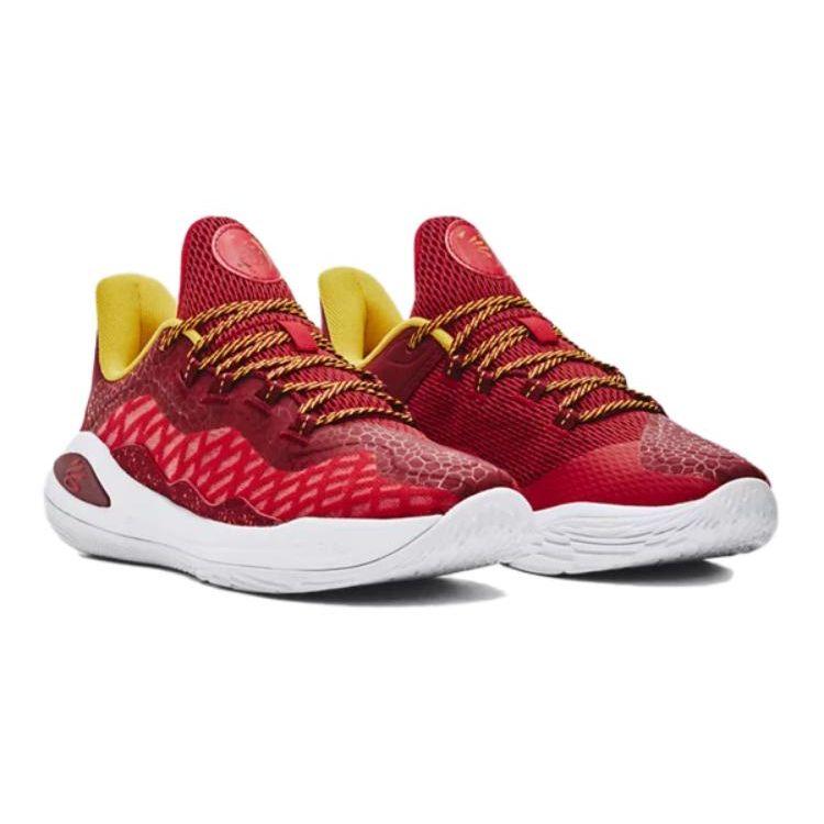 Bruce Lee X Curry Brand Curry Flow 11 GS Fire Kids Sneakers Red Cardinal 3027577-600