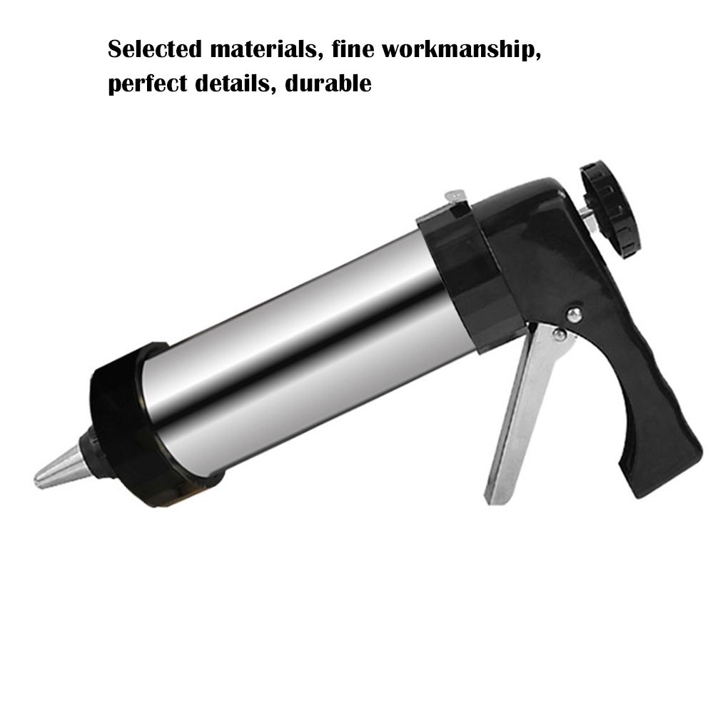 Stainless Biscuit Baking Press Decoration Cookie Making Mold Kitchen Cake Piping Nozzle
