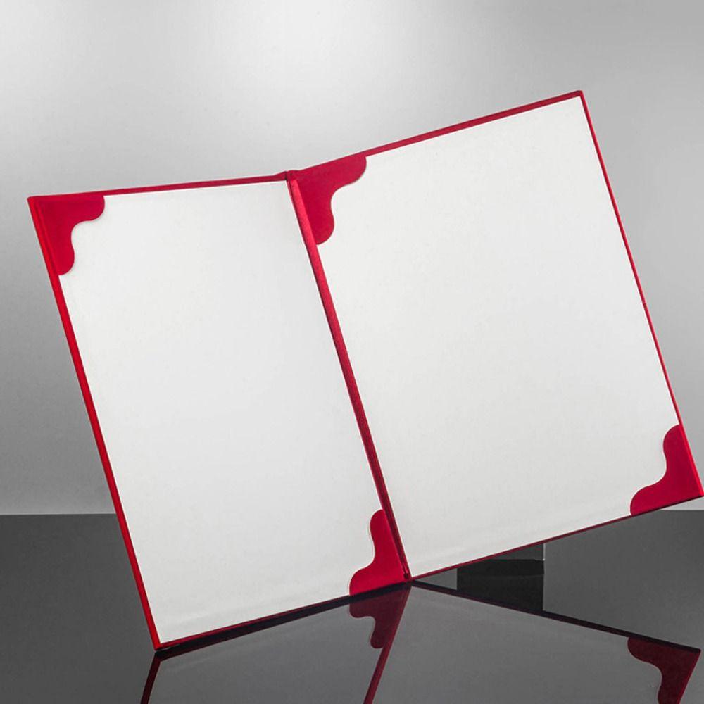 Hosted Speech A3 A4 Art Paper Hardcover Signing Contract Certificate Protector  Ceremony