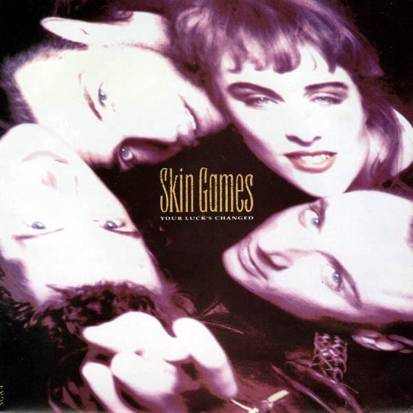 

7-дюймовая пластинка SKIN GAMES - Your Luck s Changed SGA4 Epic 1989 UK Rock б/у