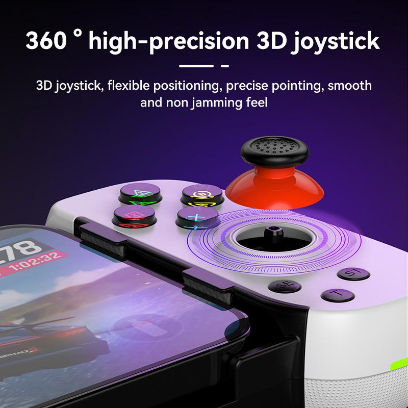 Wireless BT Stretchable Game Controller for Android IOS Phones PC Devices Gamepad Joystick for PS4 PS5 Switch Xbox Console