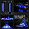 Underwater Boat Lights 40LED Submersible Navigation Interior Lights Sailboat Pontoon Transom Yacht Marine Accessories 12V/24V