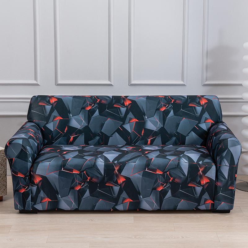 Floral Printing Sofa Cover for Living Room Slipcovers Sofa Cover Cotton Elastic Couch Cover Sofa Towel Chair Protector 1PC