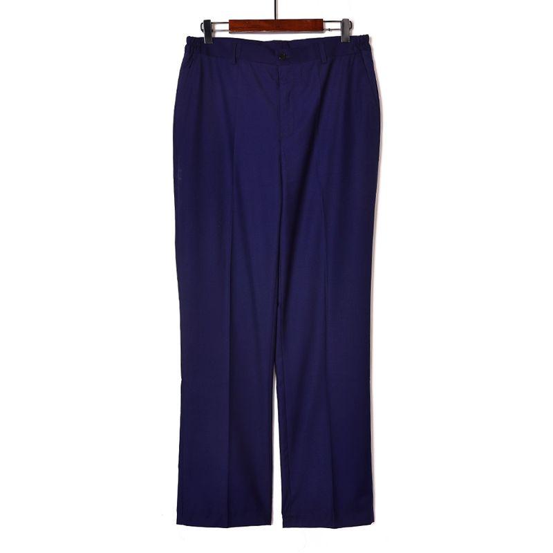 

Fashion Minimalist Pure Color Professional Korean Style Loose Casual Pants Deep orchid 4XL