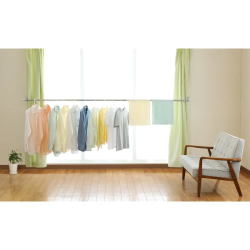 Hasamundesu Vertical Type, Set of 2, Indoor Clothes Dryer, Window Frame Clothes Dryer