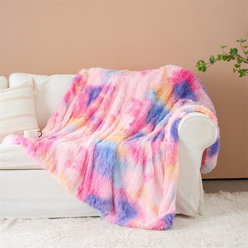 

Одеяло, Плюшевое одеяло тай-дай, Теплое одеяло 80x120cm