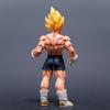 Dragon Ball Super Saiyan Anime Figure 28cm Double Headed Gravity Vegeta GK Action Figures Standing Posture Statue Model Toy Gift