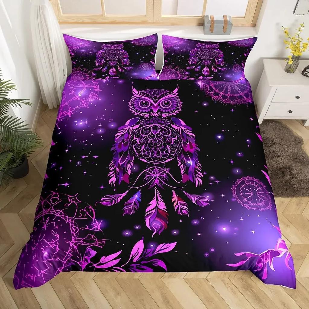 Comforter Dreamcatcher Bedding Set Boho Colorful Dream Catcher Girls Children Women Bedroom Decor Queen Wonderful Gifts