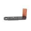 Handgrip L Shape Grip Quick Release Plate Hot Shoe Cover Wood Grip Tripod Mount Replacement for F3 F3HP F3T.F3AF