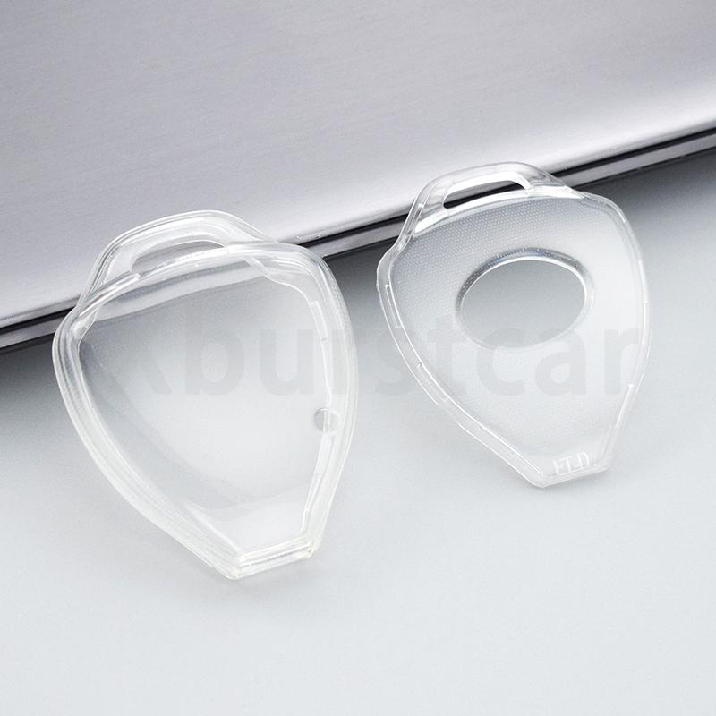 Transparente TPU Autoschlüsselhülle Abdeckung Auto Shell Fob Tasche Für Toyota Corolla Camry Reiz RAV4 Crown Avalon Venza Matrix Yaris 4Runner