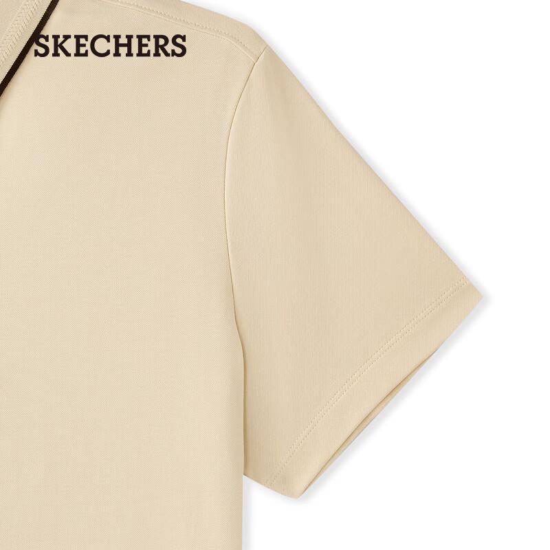 Skechers Women's Knit Short Sleeve Polo Shirt L226W004