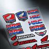 FOR HONDA HRC H WING Motorcycle Reflective Stickers Waterproof Decals for Helmet Scooter Fuel Tank Toolbox Racing XL0