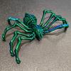 3D Printed Spider Movable Retractable Joint Fidget Toy Articulated Movable Elastic Spider Simulation Esktop Ornament Kid's Toy