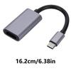 Aluminum USB C to HDTV Adapter Type C to HDTV Adapter 4K@30Hz Video Sound Sync Screen Converters Heat Dissipation