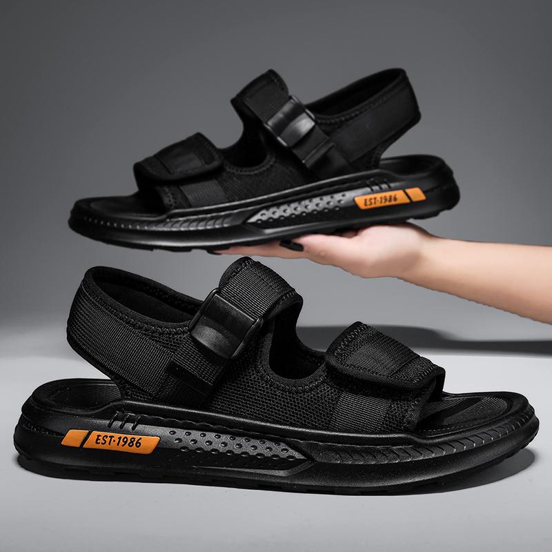 Summer Breathable Comfortable High-Quality Ultra-Light Slippers Classic Beach Sandals Men's Trendy Lightweight Shoes