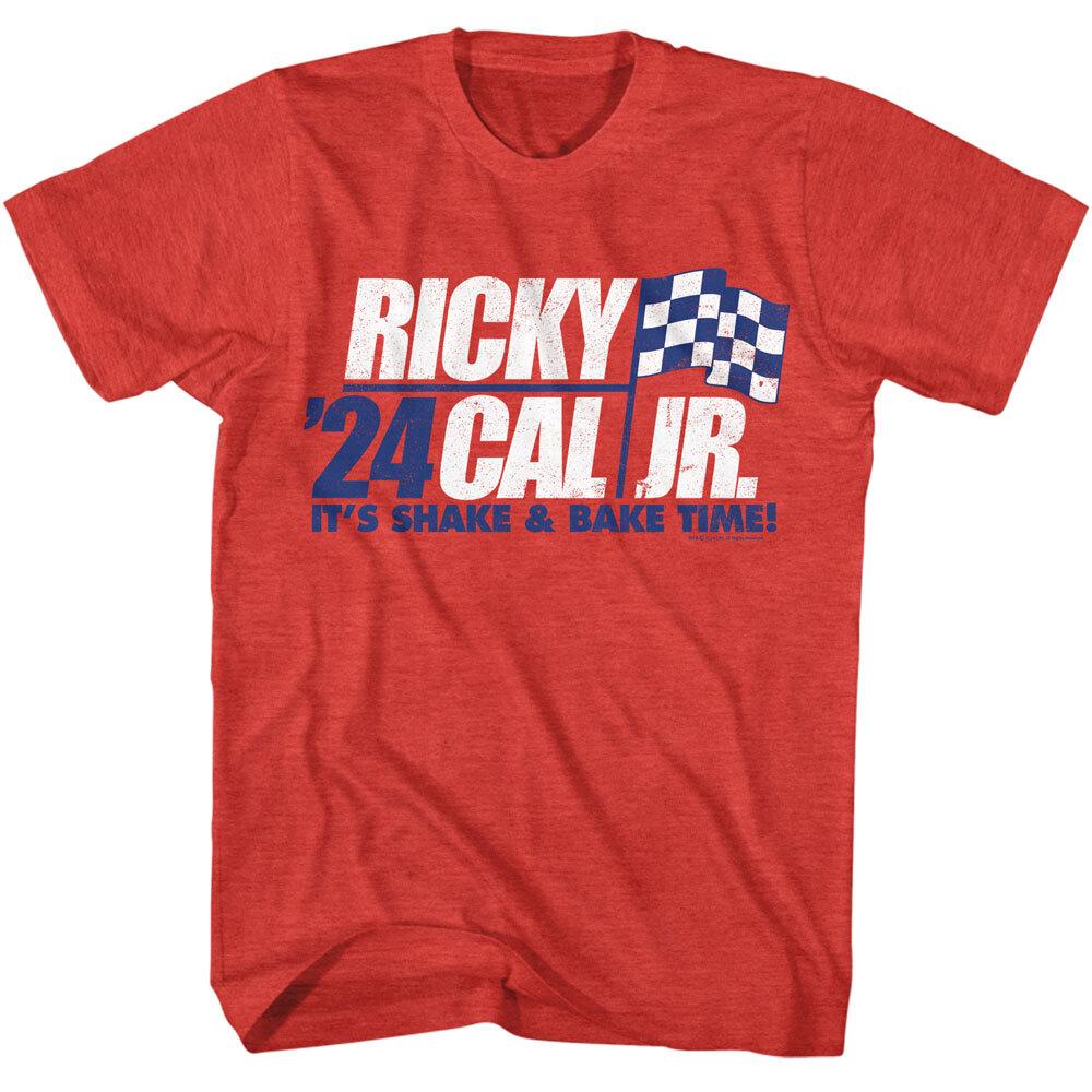 Talladega Nights Movie Ricky 24 Cal Jr It Shake Bake Time Men T Shirt L
