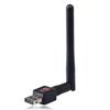 1 Set Wi-Fi Receiver Transmitter Dongle 2Db/5Db 150Mbps Wireless Network Card Usb 2.0 802.11 B/G/N Lan Wifi Antenna Adapter