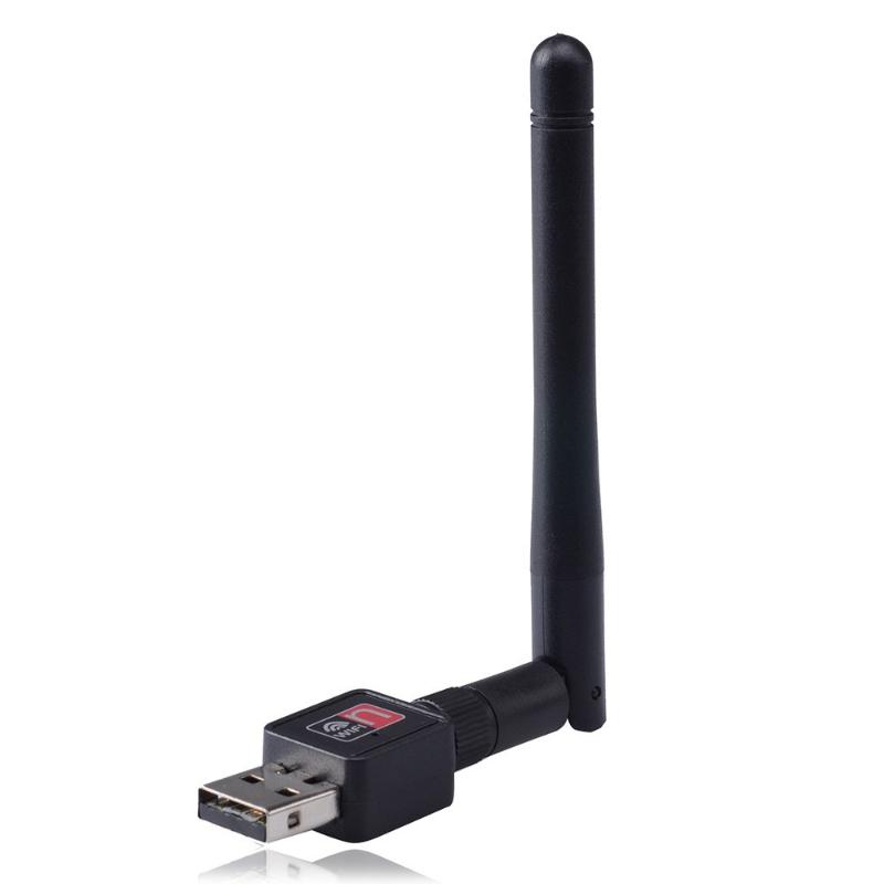 1 Set Wi-Fi Receiver Transmitter Dongle 2Db/5Db 150Mbps Wireless Network Card Usb 2.0 802.11 B/G/N Lan Wifi Antenna Adapter