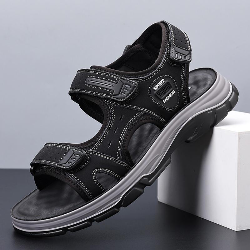 Fashion Men's Beach Sandals 2024 Summer Gladiator Men Outdoor Shoes Roman Man Casual Shoe Fashion Flat Flip Flops Slippers