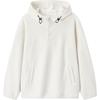 Semir Unisex Winter Fleece Half-Zip Hooded Sweatshirt