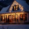 1PC 96 LED Icicle String Lights with USB Powered 8 Modes Outdoor Indoor Hanging Lights Suitable For Bedroom Garden Wedding Decor