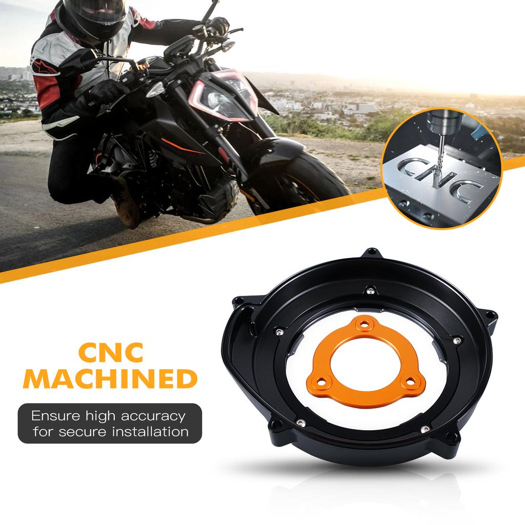 For KTM 1050 1090 1190 1290 Adventure R/S/T 2017-24 Clear Engine Clutch Cover Pressure Plate 1290 Super Duke R/GT/EVO 2014-2024