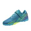 2028 Children's Soccer Shoes Low Cut TF Nail Velcro Leather Surface Boys' Girls' Training Sports