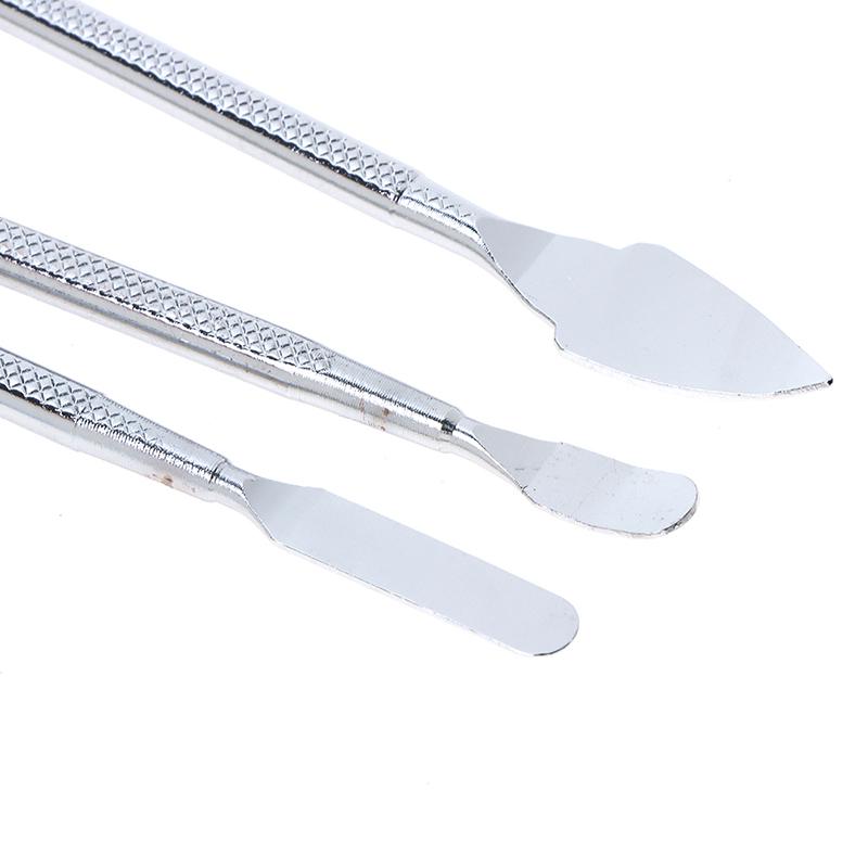 8Pcs Phone Repair Metal Opening Tool Cellphone Disassemble Crowbar Steel Pry