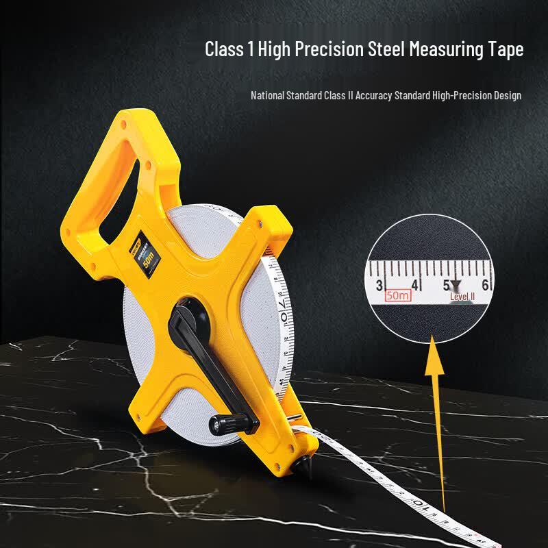 Deli Frame-Style Fiberglass Measuring Tape