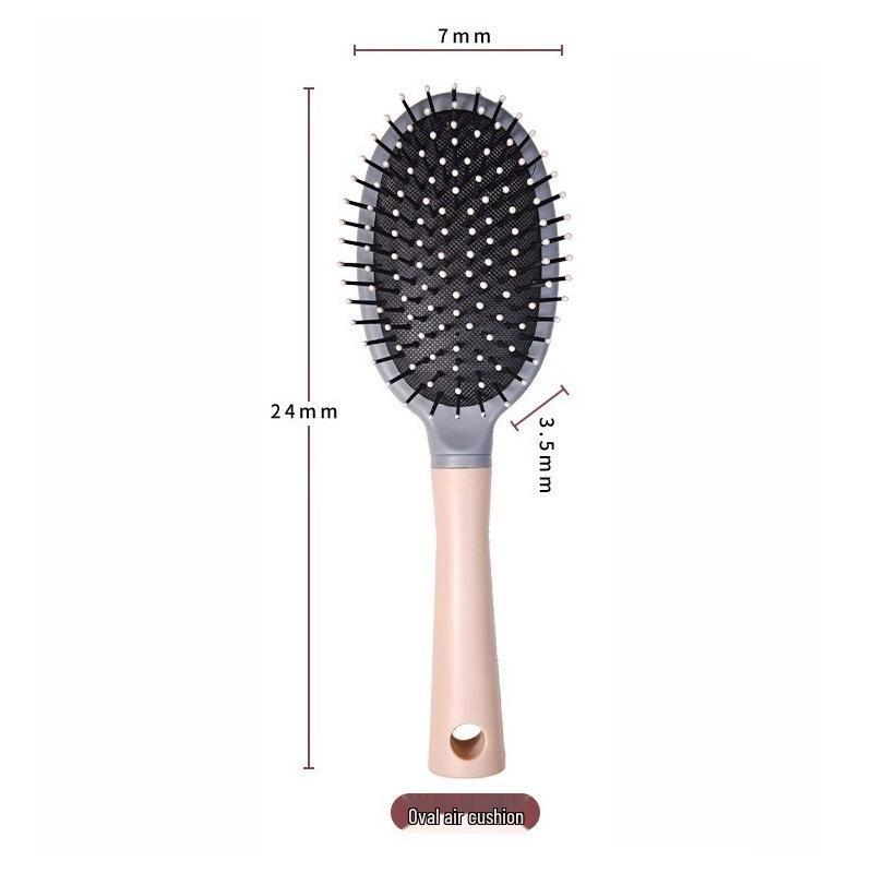 Curved Airbag Massage Comb for Long Hair - Large Styling Cushion Comb for Women