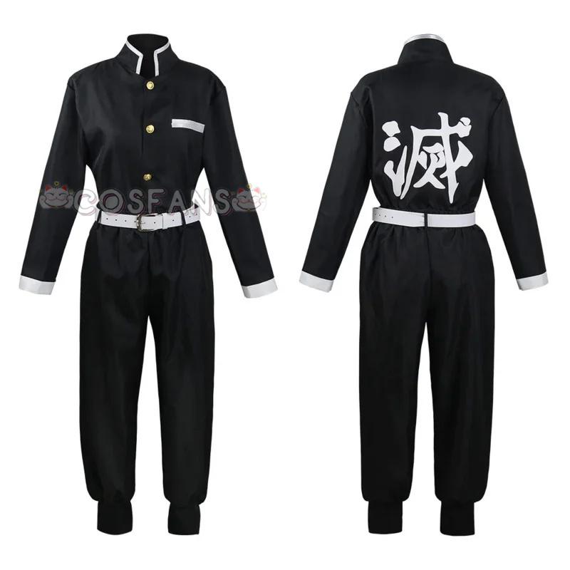 Anime Demon Slayer Kimetsu Geen Yaiba Iguro Obanai Haori Kimono Cosplay Kostuum Pruik Snake Props Wit Halloween Kostuum