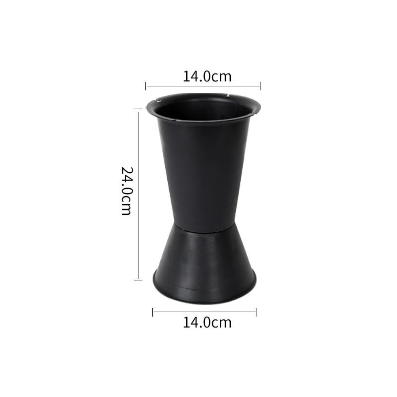 1Pcs Fixed Liner For Flower Arrangement Fixing Stand Packing Base Material Artificial Flowers Bouquet Plastic Bottom Fresh