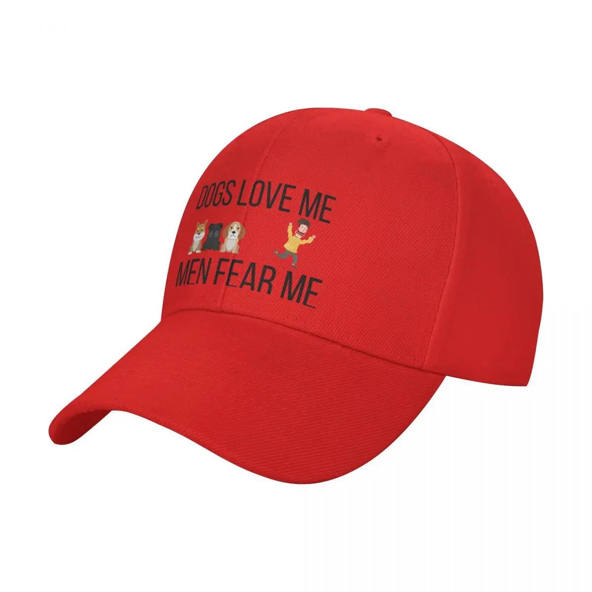 Dogs love me men fear me Baseball Cap Vintage Hood sailor cap for men Rugby Men Luxury Brand Women s