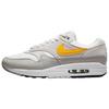 Air Max 1 Essential Summit White University Gold Men Sneakers Grey Vast-Green FZ5808-105