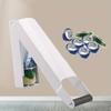 1pc Heavy Duty White Metal Can Compactor, Wall Mounted Crusher for Aluminum Seltzer, Soda, Beer Cans , Bottles, Space Saving Kitchen