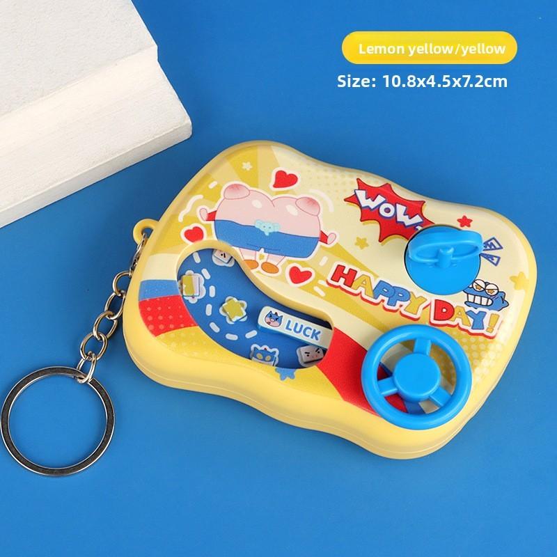 Bear Capybara Cute Cartoon Printed Steering Wheel Challenge Game Pendant Console