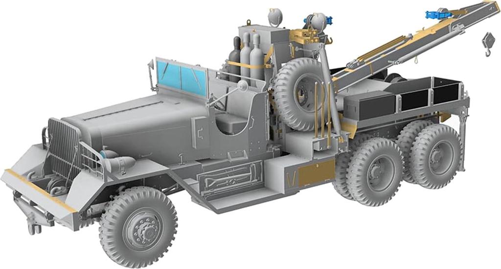 Thunder Models 1/35 American Kenworth 10-ton 6x6 Heavy Tow Truck M1A1 573 Models Plastic Model Kit TB35013