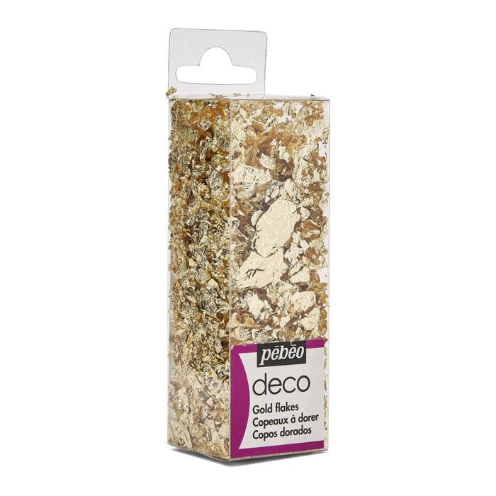 Copeaux à dorer - Pébéo - Or - Finition luxueuse - Facile à appliquer - Résultat professionnel