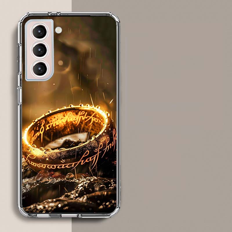 The L-Lord of the R-Rings Phone Case For Samsung Galaxy S25 Edge S24 S23 FE S21 S20 S10 Plus S22 S26 Ultra Cover Clear Cases TPU
