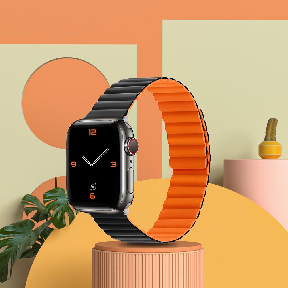 

Compatible with Apple Watch Straps: Suitable for iWatch Series 1-10, Magnetic Straps for Apple Watch 10 and Apple Magnetic Bands 46. Green Large 44/45/49mm