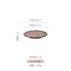 Wooden dessert coffee cake plate Japanese solid wood tray high appearance level lace household fruit plate for holiday