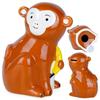 Ceramic Monkey Piggy Bank