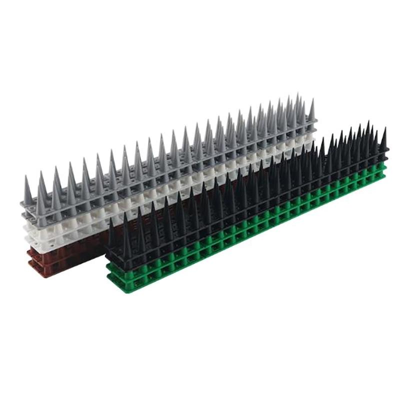 10Pcs Plastic Bird Repeller Spikes Fence Wall Cat Anti Pigeon Spikes Anti-Bird Outdoor Squirrel Garden Fences Animal Repellent