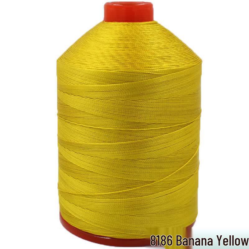 Yellow 9-Ply Industrial Heavy-Duty Sewing Thread
