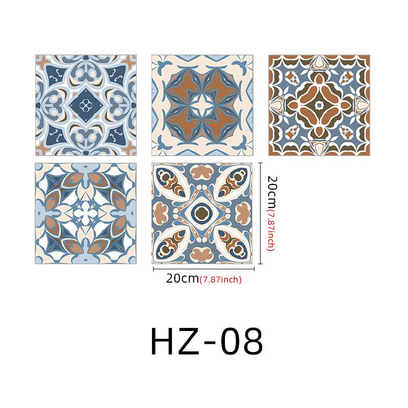 Thickened Matte Tile Sticker Self-Adhesive Wall Sticker Waterproof And Moisture-Proof Kitchen And Bathroom Renovation Wallpaper