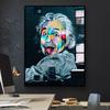 Einstein'ın Rüyası Bir Renk Teorisi Duvar Sanatı Tuval Poster Baskılar modern ev dekorasyonu Duvar Resimleri için Oturma Odası Dekor