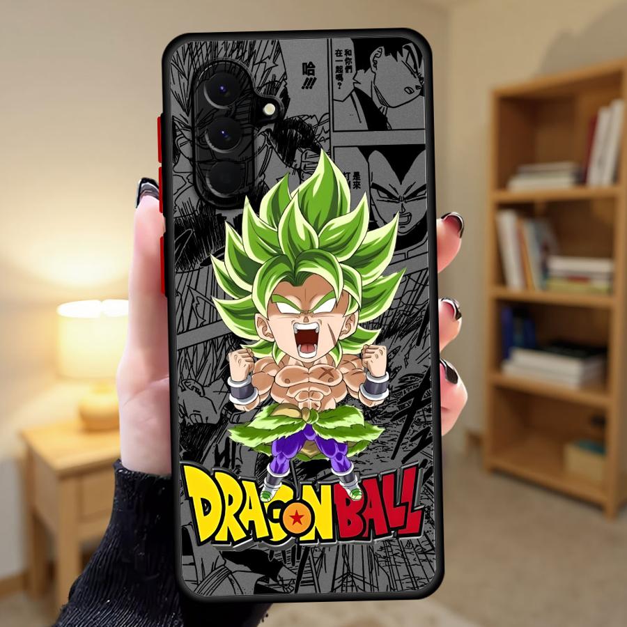 

Dragon Ball Broly Goku Case for Samsung Galaxy A73 A25 A26 A52 A56 A34 A53 A54 A35 A36 A22 A21s A24 Back Phone Cover Galaxy A54 5G
