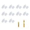 MircTuDou 6-Pole Wiring Connector for Car Male Female Flat Terminal