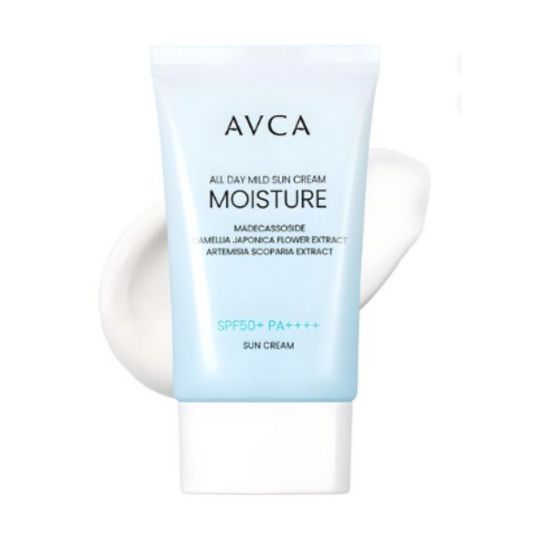 Avca All Day Low-Irritation Moisture Sun Cream SPF50+ PA++++ 35ml