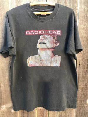Radiohead The Bends Albums Charcoal Short Sleeve Reprint T Shirt S-5XL Unisex T-Shirt